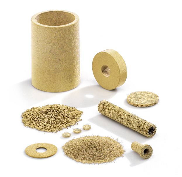 Filtri da polvere di bronzo sferico